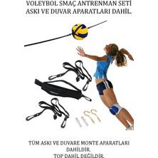 Gazelmanya Voleybol Smaç Aparatı Smaç Eğitim Sistemi Voleybol Smaç Antrenman Seti Voleybol Topu Askı Seti