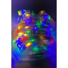 Hazar Led 10 Metre Rgb Peri LED Işık IP64 Dış Mekan Jack Eklemeli Dekoratif LED Işık Yılbaşı Süsü
