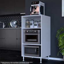 Modilayn Silva 59,6 x 119,2 x 56 cm Ankastre Fırın ve Mutfak Dolabı