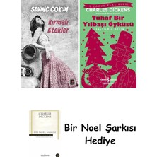 Kapı Yayınları Kırmalı Etekler + Tuhaf Bir Yılbaşı Öyküsü + Bir Noel Şarkısı