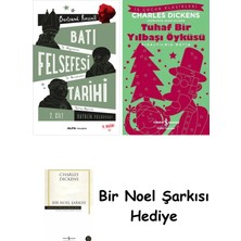 Alfa Yayınları Batı Felsefesi Tarihi 2. Cilt + Tuhaf Bir Yılbaşı Öyküsü + Bir Noel Şarkısı