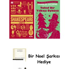 Alfa Yayınları Shakespeare Kitabı (Ciltli) + Tuhaf Bir Yılbaşı Öyküsü + Bir Noel Şarkısı