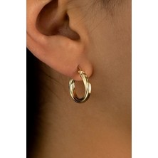 Yavuz Kuyumculuk 14 Ayar Altın Burgu Küpe