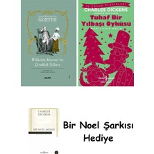 Alfa Yayınları Wilhelm Meister’in Çıraklık Yılları (Bez Ciltli) + Tuhaf Bir Yılbaşı Öyküsü + Bir Noel Şarkısı