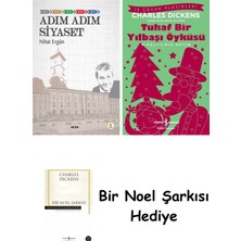 Alfa Yayınları Adım Adım Siyaset + Tuhaf Bir Yılbaşı Öyküsü + Bir Noel Şarkısı