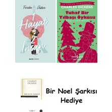 Alfa Yayınları 1 Hayat 2 Insan + Tuhaf Bir Yılbaşı Öyküsü + Bir Noel Şarkısı