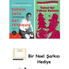 Alfa Yayınları Eminim Şaka Yapıyorsunuz Bay Feynman + Tuhaf Bir Yılbaşı Öyküsü + Bir Noel Şarkısı