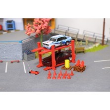 1:64 Model Arabalar Ile Uyumlu Tamirhane Set 5