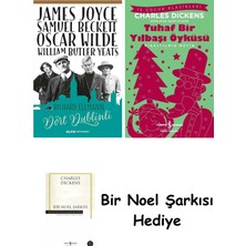 Alfa Yayınları Dört Dublinli + Tuhaf Bir Yılbaşı Öyküsü + Bir Noel Şarkısı