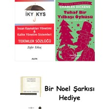 Alfa Yayınları Insan Kaynakları Yönetimi - Kalite Yönetim Sistemleri Terimler Sözlüğü + Tuhaf Bir Yılbaşı Öyküsü + Bir Noel Şarkısı