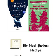 Alfa Yayınları Zamanın Kısa Tarihi + Tuhaf Bir Yılbaşı Öyküsü + Bir Noel Şarkısı