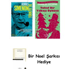 Everest Yayınları Georges Simenon Türkiye'de + Tuhaf Bir Yılbaşı Öyküsü + Bir Noel Şarkısı