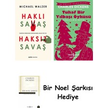 Alfa Yayınları Haklı Savaş Haksız Savaş + Tuhaf Bir Yılbaşı Öyküsü + Bir Noel Şarkısı