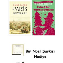 Kapı Yayınları Paris Sevdası + Tuhaf Bir Yılbaşı Öyküsü + Bir Noel Şarkısı
