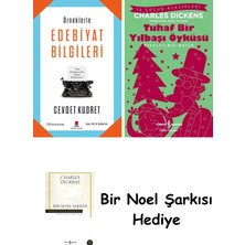 Kapı Yayınları Örneklerle Edebiyat Bilgileri + Tuhaf Bir Yılbaşı Öyküsü + Bir Noel Şarkısı