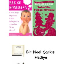 Alfa Yayınları Bak Şu Konuşana + Tuhaf Bir Yılbaşı Öyküsü + Bir Noel Şarkısı