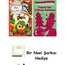 Artemis Yayınları Meraklı Çocuklar - Tıkırtılar Evi + Tuhaf Bir Yılbaşı Öyküsü + Bir Noel Şarkısı