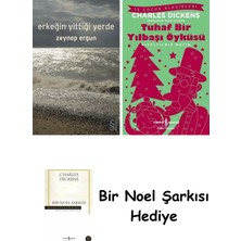 Everest Yayınları Erkeğin Yittiği Yerde + Tuhaf Bir Yılbaşı Öyküsü + Bir Noel Şarkısı