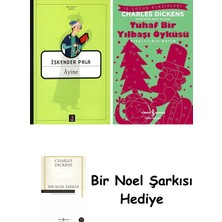 Kapı Yayınları Ayine + Tuhaf Bir Yılbaşı Öyküsü + Bir Noel Şarkısı
