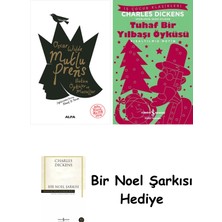 Alfa Yayınları Mutlu Prens + Tuhaf Bir Yılbaşı Öyküsü + Bir Noel Şarkısı