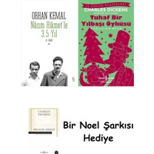 Everest Yayınları Nâzım Hikmet'le 3,5 Yıl + Tuhaf Bir Yılbaşı Öyküsü + Bir Noel Şarkısı