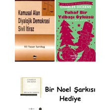 Alfa Yayınları Kamusal Alan Diyalojik Demokrasi Sivil Itiraz + Tuhaf Bir Yılbaşı Öyküsü + Bir Noel Şarkısı