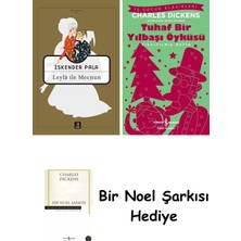 Kapı Yayınları Leyla ile Mecnun + Tuhaf Bir Yılbaşı Öyküsü + Bir Noel Şarkısı