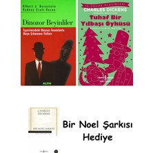 Alfa Yayınları Dinozor Beyinliler + Tuhaf Bir Yılbaşı Öyküsü + Bir Noel Şarkısı