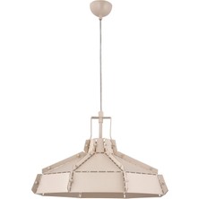 Avonni AV-34001-BBY Beyaz Boya Modern Avize E27 Metal H: 75 cm, Ø: 40 cm