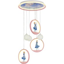 Avonni Avonnı AV-5284-PM Pembe Boyalı Modern Avize LED Metal 40CM