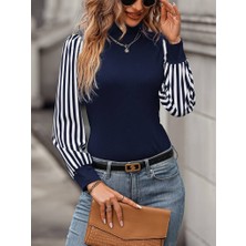 Etiler Collection Kadın Uzun Kollu Balıkçı Yaka Bürümcük Bluz