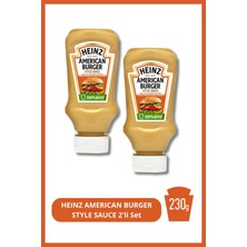 Heinz AMERICAN BURGER STYLE SAUCE 230g 2'li Set