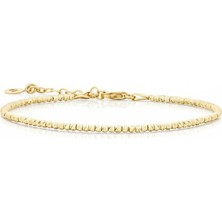 Nisera Jewellery Dorika Yeşil Altın Bileklik