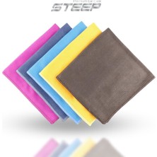 STEEP Ultimate Mikrofiber Temizlik Bezi  Renkli Soft Touch Bez 40x40 Cm