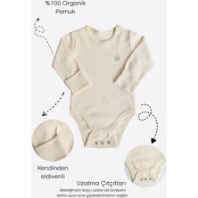 Kitikate Organik New Basic Uzayan Uzun Kol Body Natural