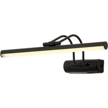 Avonni Avonnı AP-60419-BSY Siyah Boyalı Aplik LED Metal Pleksi 35X24CM