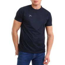 Raru Basic T-Shirt Tres Lacivert