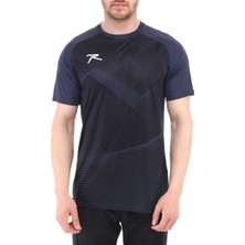 Raru Unisex Dijital Baskılı T-Shirt Justa Lacivert