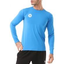 Raru Uzun Kollu T-Shirt Vıvus Mavi