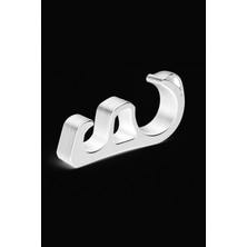 Motorsiklet Scooter Bisiklet Için Ön Fren Kilidi Aparatı - Anahtarlık Uyumlu Beyaz