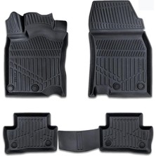 Cross Oto Aksesuarları Nissan Qashqai J11 2014-2021 Için Havuzlu Paspas, Yüksek Kenarlı, Esnek, Araca Özel, Kokusuz, Oto Paspas