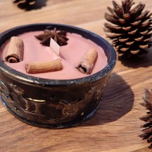 Celestia Bolluk Bereket ve Çekim Enerjisi Içn Tarçın Kokulu Mum