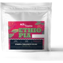 Acil Coffee Ethiopia Yirgacheffe Zeleke - Gül, Tatlı Dokular ve Vanilya Aromalı Filtre Kahve 1000gr