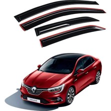 X Power Tuning Renault Megane 4 Sedan Uyumlu Mugen Tip 4 Lü Cam Rüzgarlığı