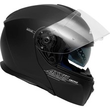 Axxis Axxıs Gecko Sv Solıd A1 Matt Black Çene Açılır Kask