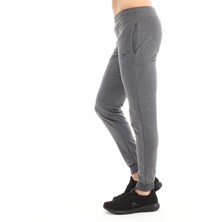 Raru Ribanalı Sweat Pantolon Zang Gri Melanj