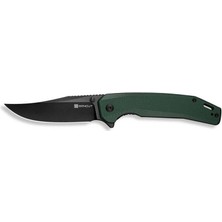 Sencut Vornix Teal Green G10 Handle Black 9CR18MOV Blade Çakı