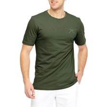Raru %100 Pamuk T-Shirt Pateo Haki
