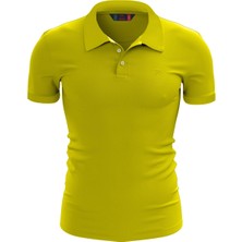 Raru %100 Pamuk Polo T-Shirt Impero Yeşil