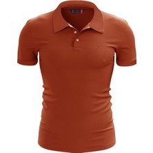 Raru %100 Pamuk Polo T-Shirt Impero Taba
